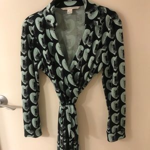 DVF Wrap Dress Size 10